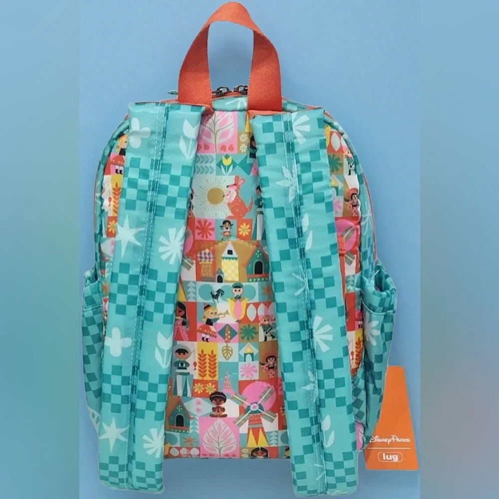 Disney Parks It’s a Small World Lug Backpack - Picture 2 of 2